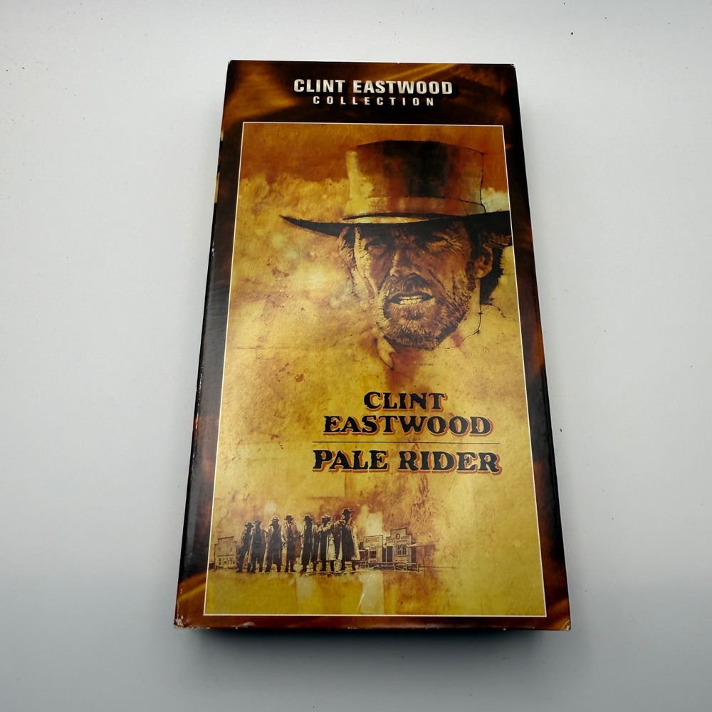 Pale Rider VHS Clint Eastwood Collection Warner Home Video 1985 Western Movie - Picture 2 of 5